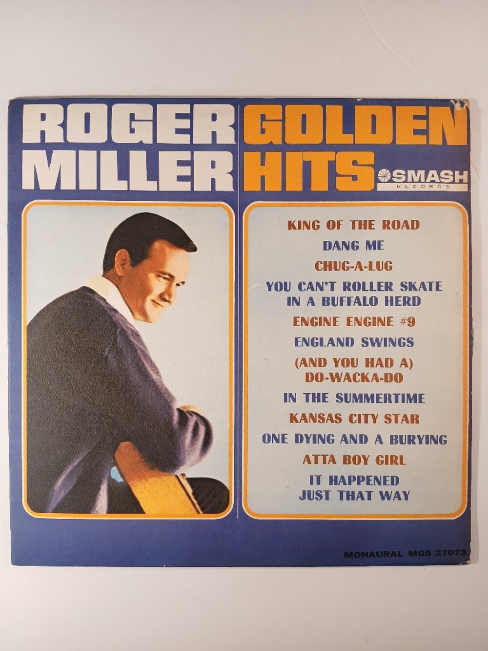 Roger Miller - Golden Hits - Vinyl LP Record